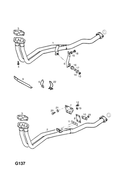 112.EXHAUST PIPE,SILENCER AND CATALYTIC CONVERTER (CONTD.)
