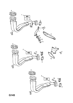 120.EXHAUST PIPE,SILENCER AND CATALYTIC CONVERTER (CONTD.)
