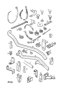 37.ENGINE WIRING HARNESS FITTINGS