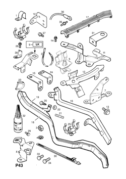 46.ENGINE WIRING HARNESS FITTINGS
