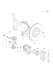 25.FRONT BRAKE DISC AND CALIPER