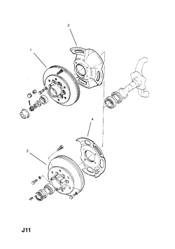 9.FRONT BRAKE DISC AND SHIELD
