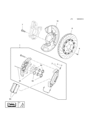 52.FRONT BRAKE DISC AND CALIPER