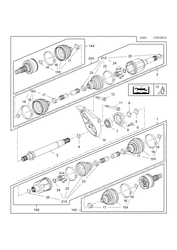 22.FRONT AXLE DRIVE SHAFT