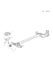 3.FOR TORSION BEAM REAR AXLE WITHOUT WATT LINKAGE,POC GNF