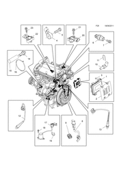 147.A16LET[LLU] PETROL ENGINE (CRANKSHAFT SPEED SENSOR)