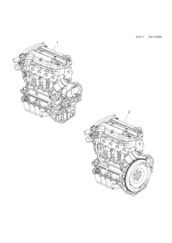 37.ENGINE ASSEMBLY (EXCHANGE)