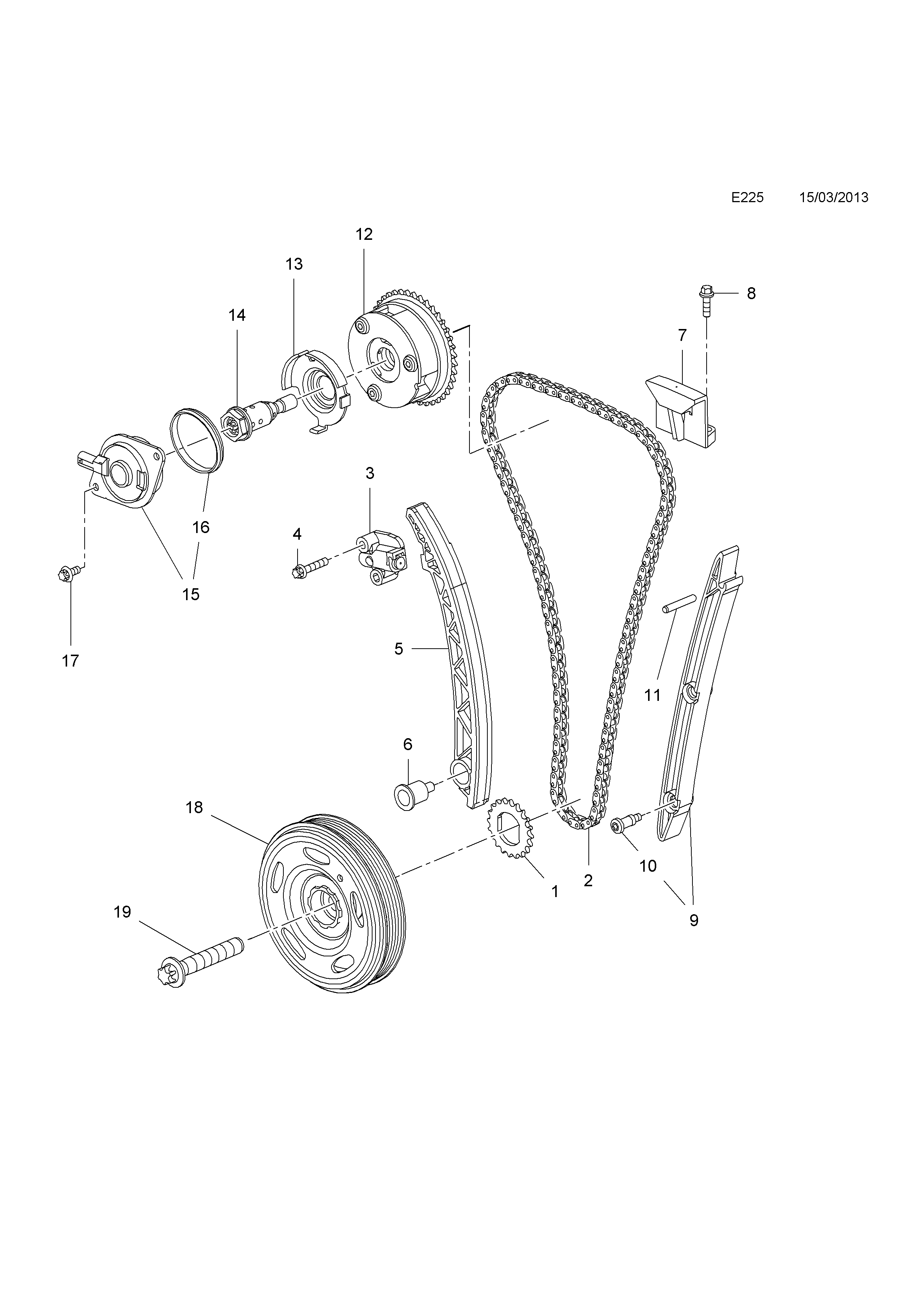 corsa d timing chain