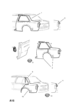 11.REAR QUARTER OUTER PANEL (CONTD.)