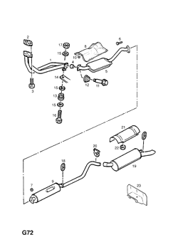 77.EXHAUST PIPE,SILENCER AND CATALYTIC CONVERTER (CONTD.)