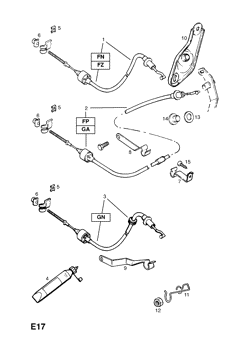 9.CLUTCH PEDAL AND FIXINGS (CONTD.)