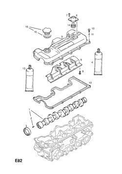 1.CAMSHAFT AND CASE
