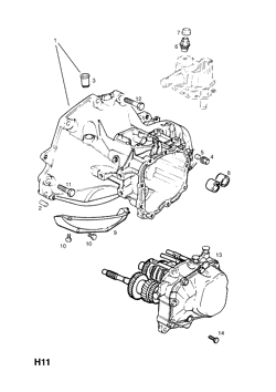 15.TRANSMISSION CASE AND COVERS