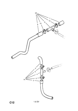 9.HEATER HOSES AND FIXINGS (CONTD.)