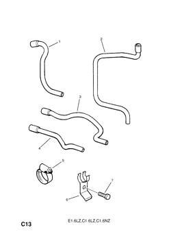 10.HEATER HOSES AND FIXINGS (CONTD.)
