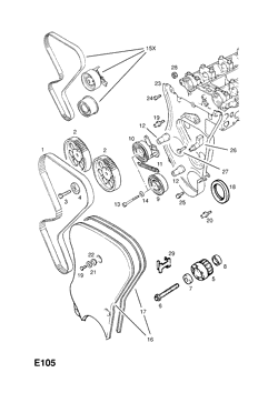 53.TIMING BELT COVER