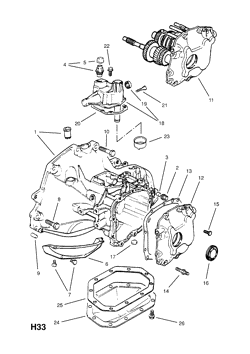 11.TRANSMISSION CASE AND COVERS