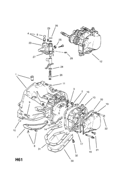 14.TRANSMISSION CASE AND COVERS
