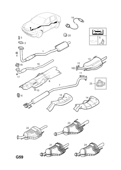 171.EXHAUST PIPE,SILENCER AND CATALYTIC CONVERTER (CONTD.)