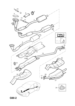 173.EXHAUST PIPE,SILENCER AND CATALYTIC CONVERTER (CONTD.)