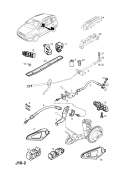 25.BRAKE PIPES AND HOSES (CONTD.)