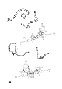 8.POWER STEERING HOSES AND PIPES