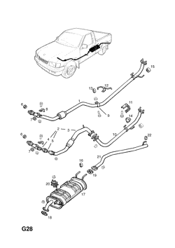 43.EXHAUST PIPE,SILENCER AND CATALYTIC CONVERTER (CONTD.)