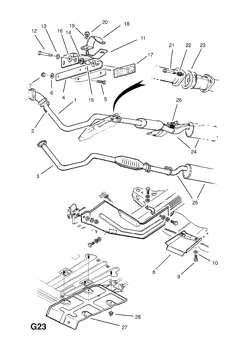 48.EXHAUST PIPE,SILENCER AND CATALYTIC CONVERTER (CONTD.)