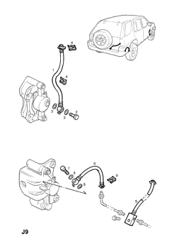 6.BRAKE PIPES AND HOSES (CONTD.)