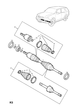 6.FRONT AXLE DRIVE SHAFT
