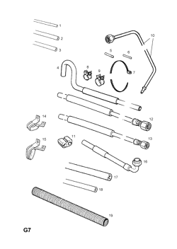 132.FUEL PIPES AND FITTINGS