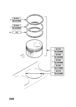 73.PISTON AND RINGS