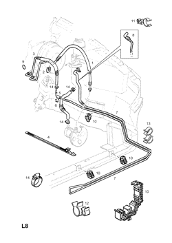 5.POWER STEERING HOSES AND PIPES