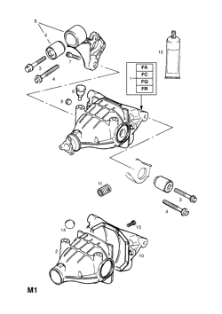 7.REAR AXLE - LESS LIMITED SLIP DIFFERENTIAL