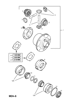 12.REAR AXLE - WITH LIMITED SLIP DIFFERENTIAL
