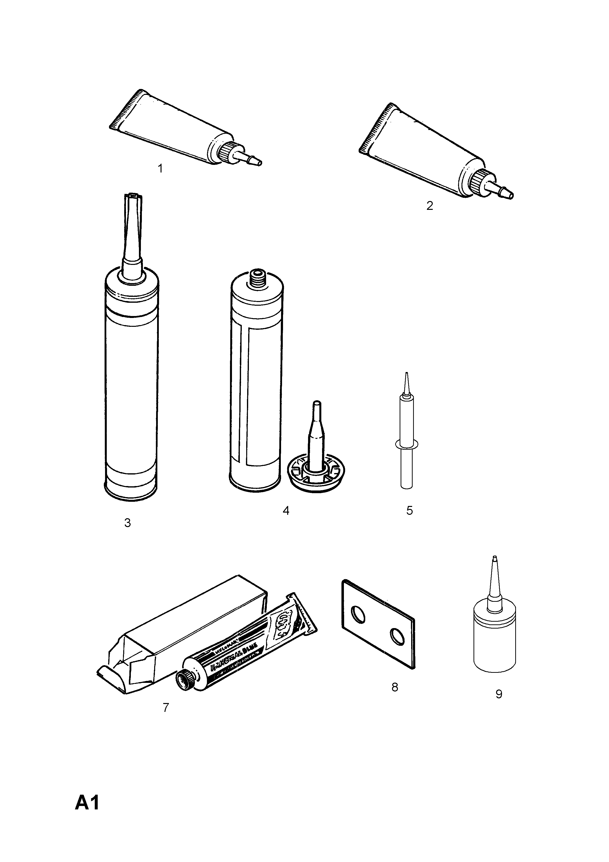 Opel WORKSHOP MATERIALS , A ГЕРМЕТИК, 2.ГЕРМЕТИЗИРУЮЩИЙ СОСТАВ - Catcar.info