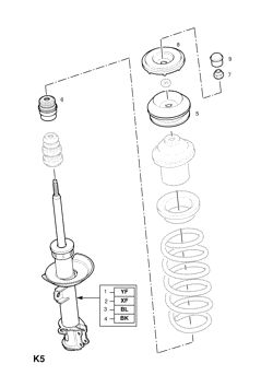 36.FRONT SHOCK ABSORBERS