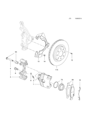 24.FRONT BRAKE DISC AND CALIPER