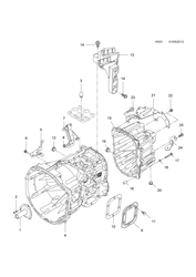 16.TRANSMISSION CASE AND COVERS