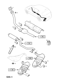 72.EXHAUST PIPE AND SILENCER (CONTD.)