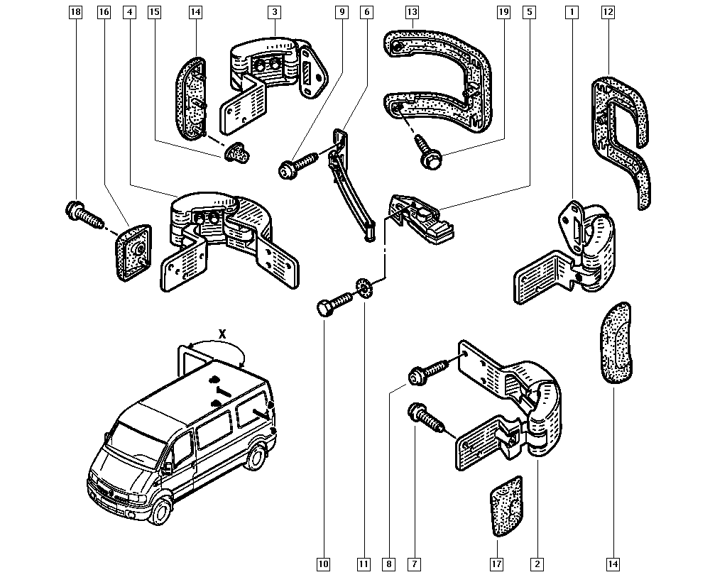 Renault mascott схема