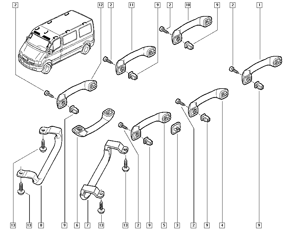 Renault mascott схема