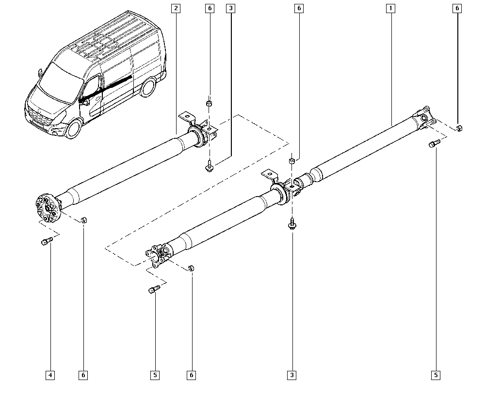Master III, FV0Y, Manual, 29 Driveshaft / Prop shaft - Catcar.info 