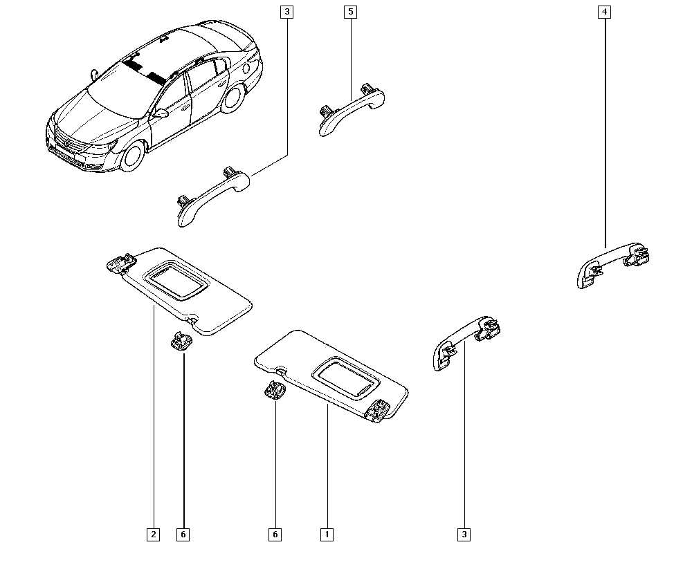 Latitude, L70G, Upholstery - Electricity, 58 Internal accessories  
