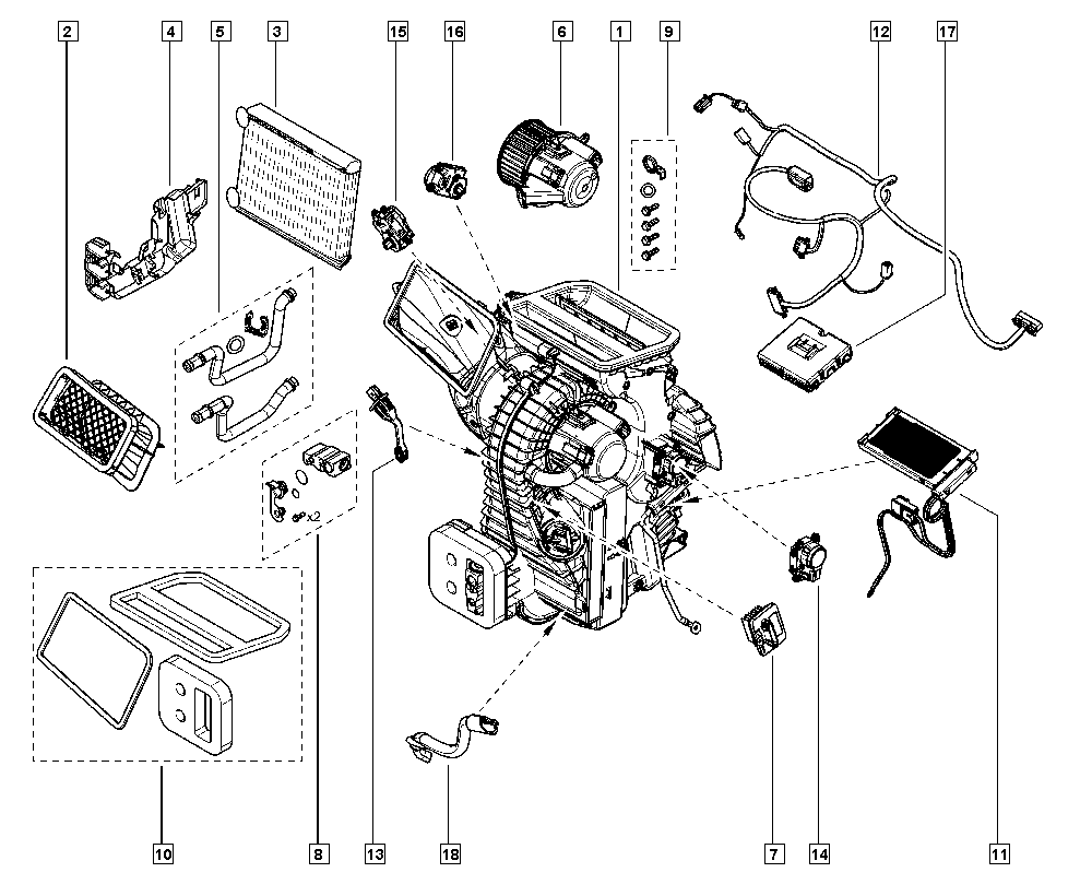 Original Bremslichtschalter für Renault Twingo III Master III 253205115R