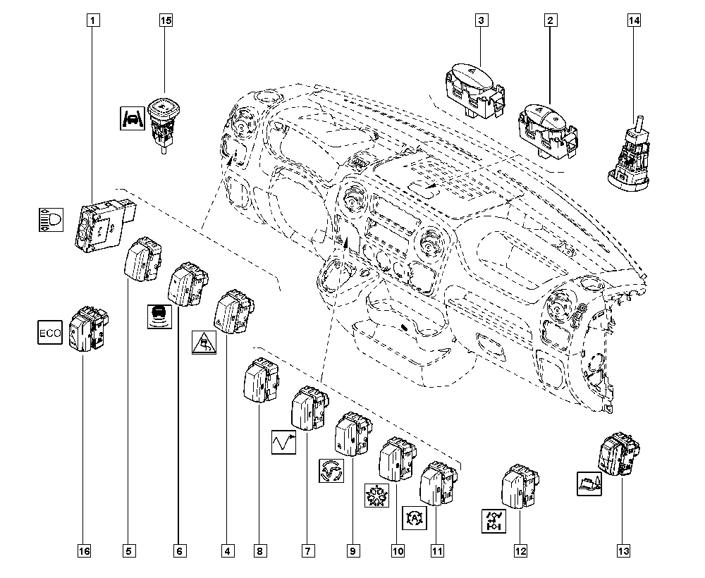 Master III, EV0S, Upholstery - Electricity, 84 Controls  