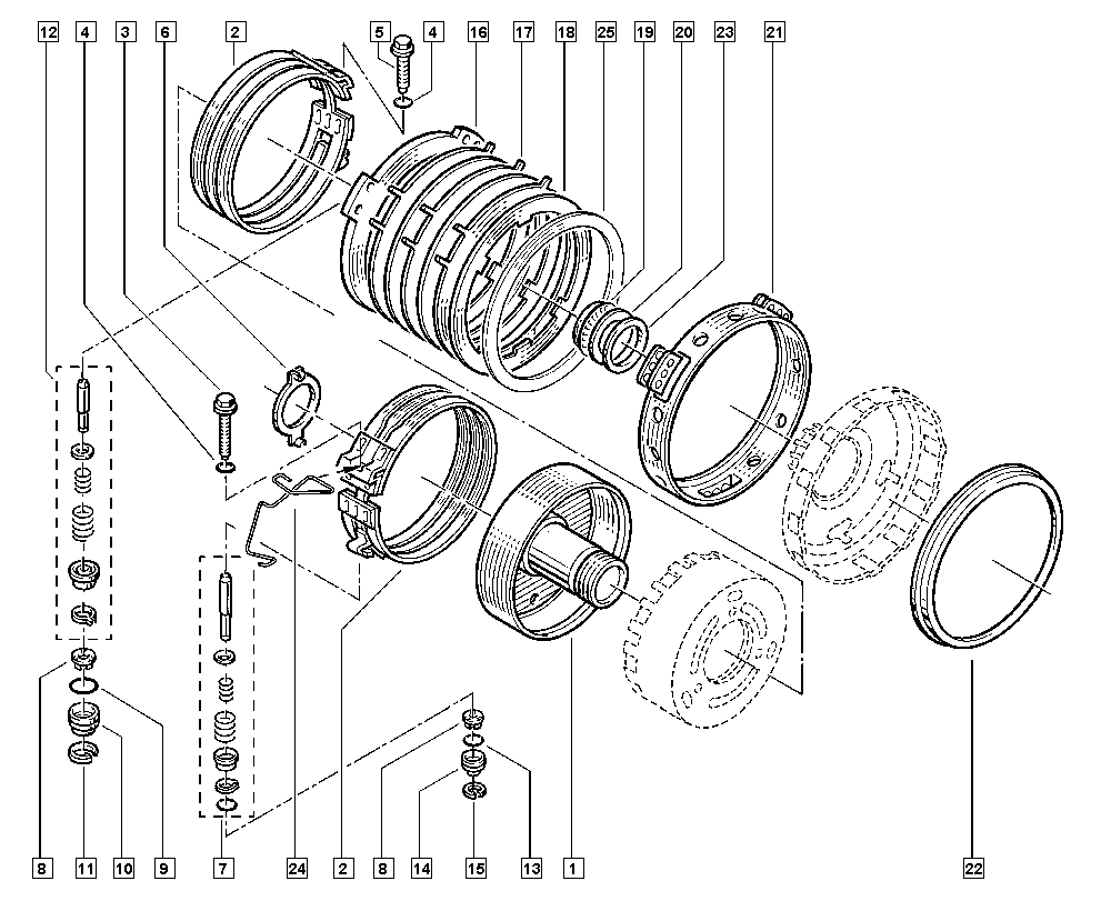 Duster, HSMK, Manual, 23 Automatic gearbox / Automatic gearbox  