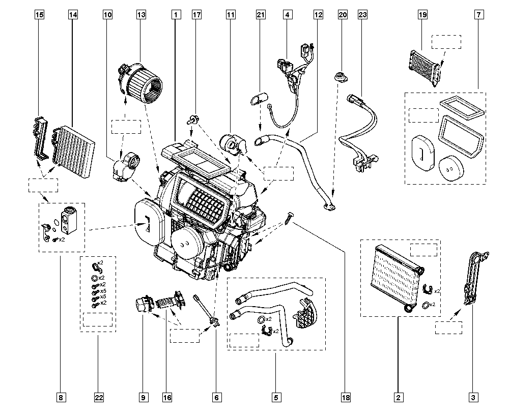 Logan Sandero II, K8MA, Upholstery - Electricity, 60 Air  