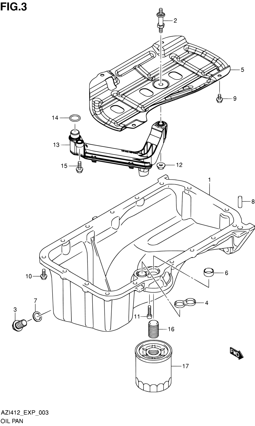 swift engine parts name