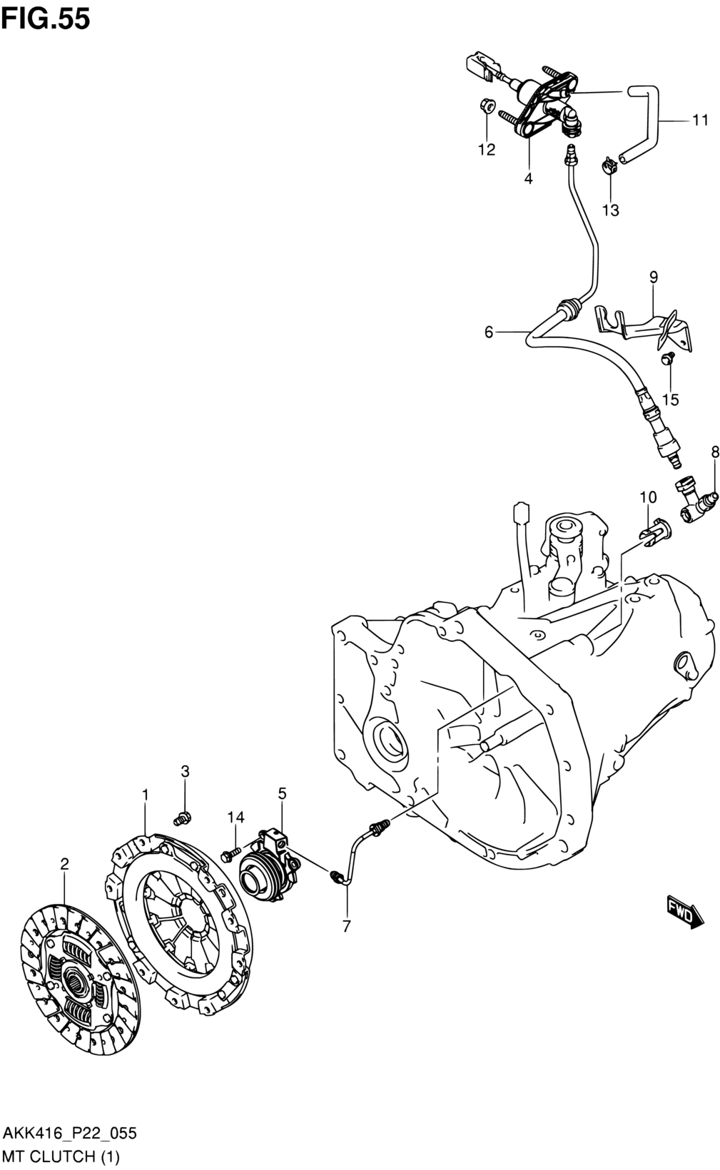 Latin America, SX4, AKK416 (P02,P22,P24,P90), Transmission, 55 